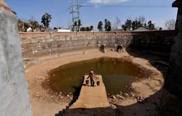 Tørken rammet store deler av Kina, våren 2012. Her fra Yunnan provinsen