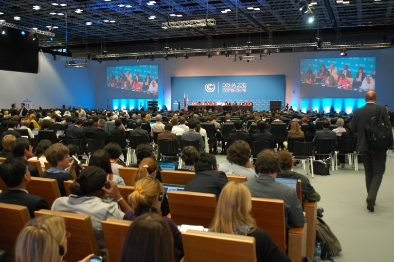 Hvem har ansvaret for klimaendringene? Rike og fattige står mot hverandre i Doha (Foto: Erik Martiniussen)