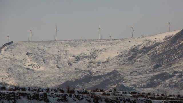 Denne vindparken i Kina får mer enn 60 millioner kroner i støtte fra klimakvotesalg til Norge.